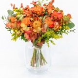 Ramo de Flores em Tons Quentes (2)