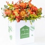 Ramo de Flores em Tons Quentes (1)