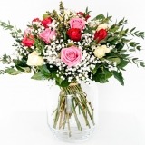 Fleurs à Lisbonne - Bouquet of Pink Roses 2 Thumb
