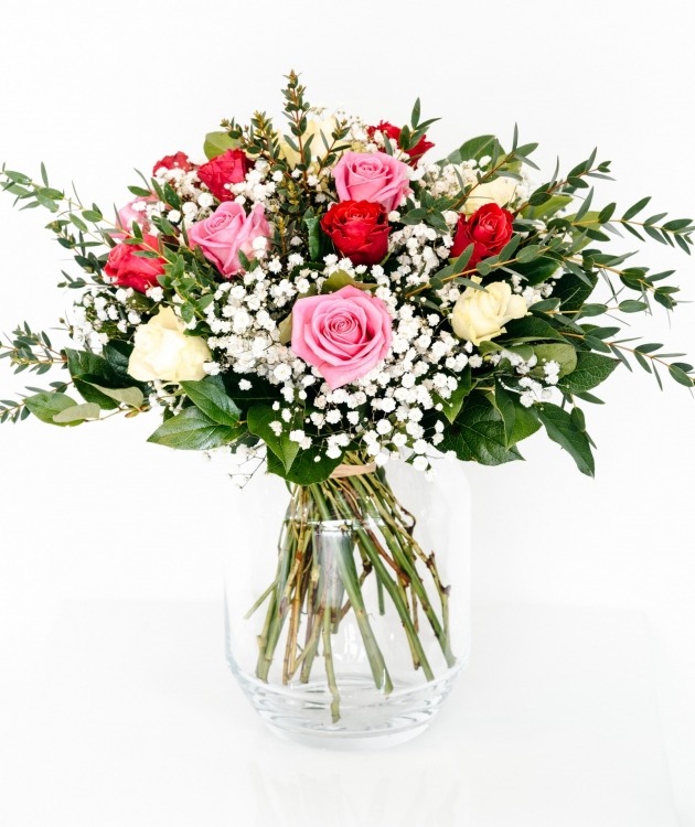 Fleurs à Lisbonne - Bouquet of Pink Roses 2