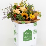 Bouquet of Sunflowers and Carnations (1)