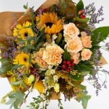 Bouquet of Sunflowers and Carnations (4)