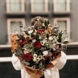 Bouquet of Wild Roses and Orchids (3)