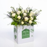 Bouquet of White Country Roses (1)