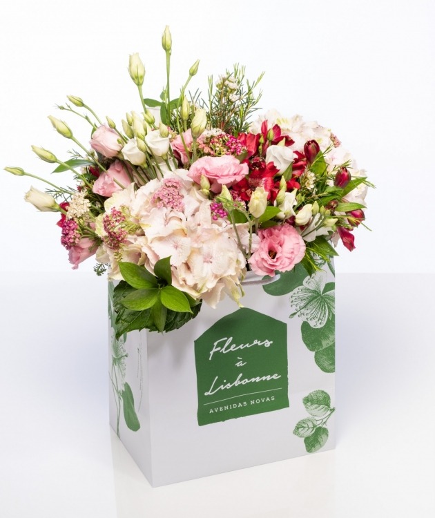 Fleurs à Lisbonne - Premium-Hortensienstrauß (1)