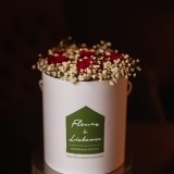 Fleurs à Lisbonne - Tall Box of Red Roses 6 Thumb