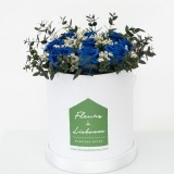 Caixa de Flores Desidratadas Azul (1)